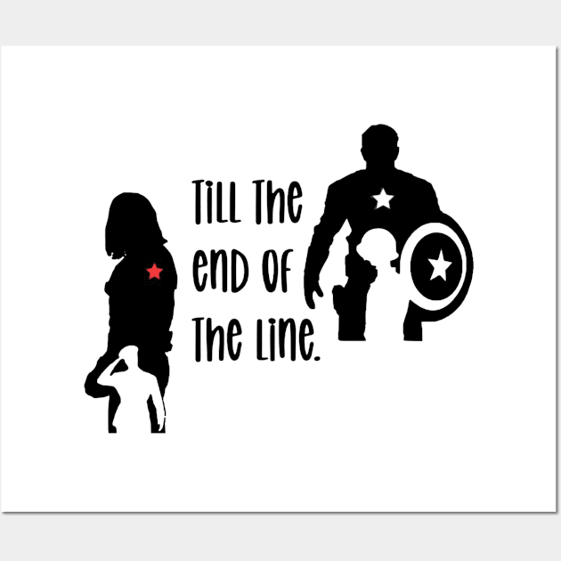 Till the end…. Wall Art by Penny Lane Designs Co.